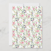 イースターエレガントブランチパーティーフローラ発表 案内状 (裏面)