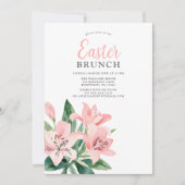 イースターエレガントブランチフローラ 招待状 (正面)