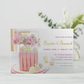 イースターエレガントブランチ招待状 シーズンカード (スタンド正面)