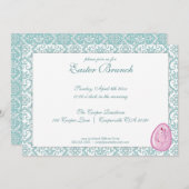 イースターエレガントブランチ招待状 招待状 (正面/裏面)