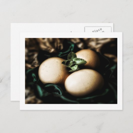 イースターエレガント卵 シーズンポストカード (正面/裏面)