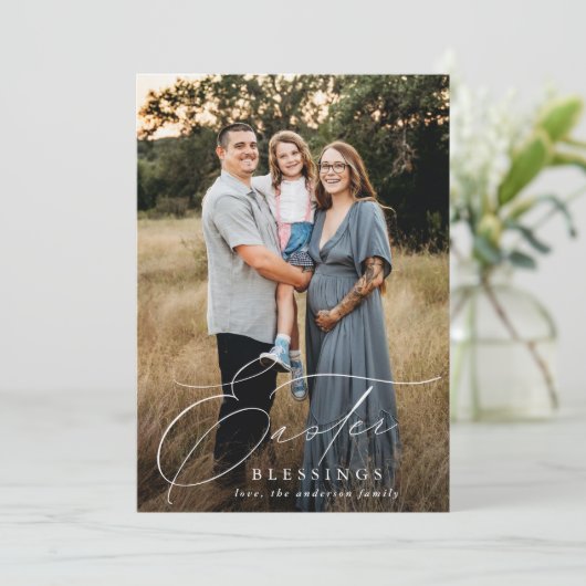 イースターエレガント恵みの写真 シーズンカード (スタンド正面)