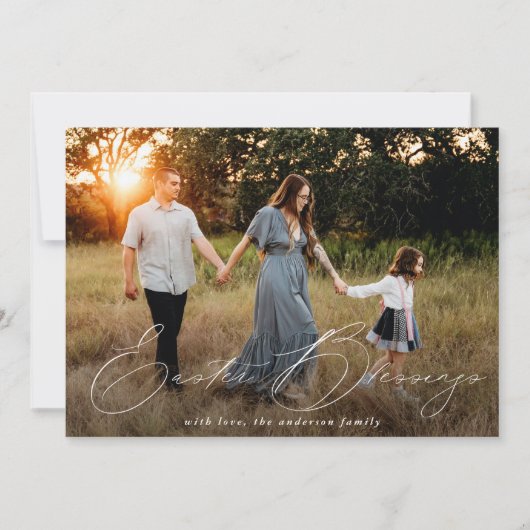 イースターエレガント恵みの写真 シーズンカード (正面)