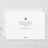 イースターエレガント恵みイースターエッグ家族の写真 シーズンカード (裏面)