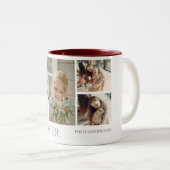 イースターエレガント恵みイースターエッグ家族の写真 ツートーンマグカップ (正面右)