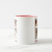 イースターエレガント恵みイースターエッグ家族の写真 ツートーンマグカップ (中央)