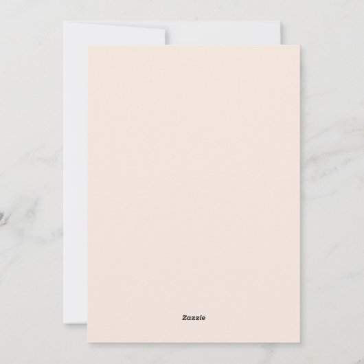 イースターエレガント恵みスクリプトの写真 シーズンカード (裏面)