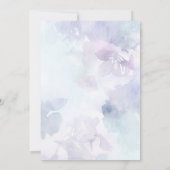 イースターエレガント結婚式招待状 招待状 (裏面)