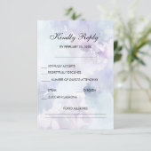 イースターエレガントRSVPカード 出欠カード (スタンド正面)