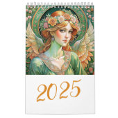 イースターエンジェルズインアートヌオボスタイル2025 カレンダー (カバー)