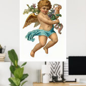 イースターエンジェルヴィンテージイースター ポスター (ホームオフィス)