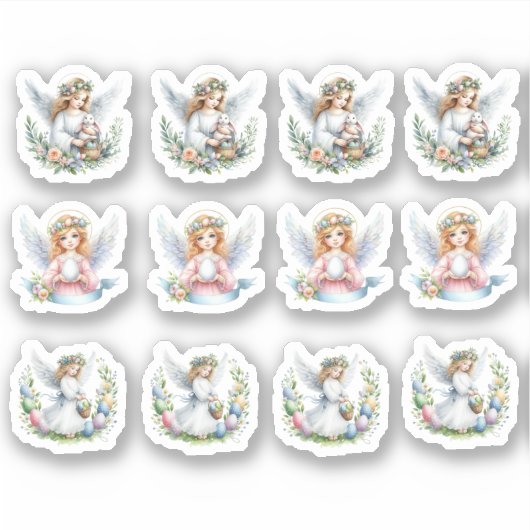 イースターエンジェル シール (正面)