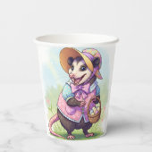 イースターオポッサム 紙コップ (裏面)