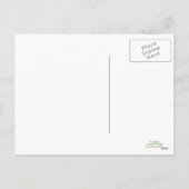 イースターオレンジリリー葉書 シーズンポストカード (裏面)