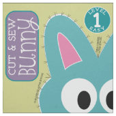 イースターカスタマイズバニーのぬいぐるみ ファブリック (見本)