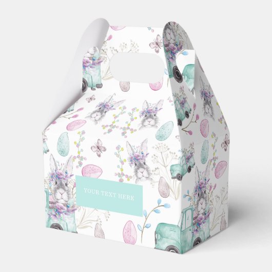 イースターカスタムの水の色要素 フェイバーボックス (正面サイド)