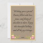 イースターカスタムカード シーズンカード (裏面)