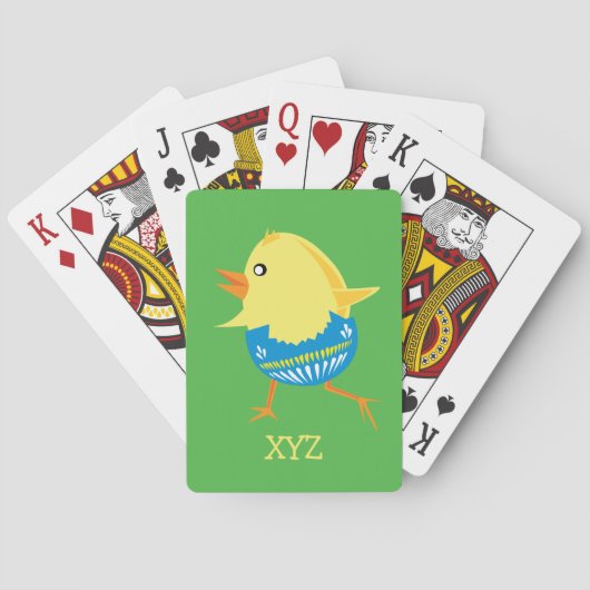イースターカスタムチ遊ックのカード トランプ (裏面)