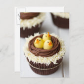 イースターカップケーキ シーズンポストカード (正面/裏面)