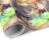 イースターカメ ラッピングペーパー (ロールコーナー)