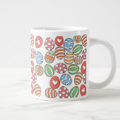 イースターカラフルエッグジャイアントコーヒーマグ – 春カップ ジャンボコーヒーマグカップ (右)