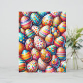 イースターカラフルエッグスクラップブック紙 (スタンド正面)