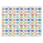 イースターカラフルエッグパターン テーブルクロス (正面(横))