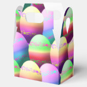 イースターカラフルエッグパーティーの好意ボックス フェイバーボックス (オープン)
