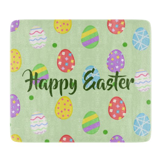 イースターカラフルエッグフェスティバル カッティングボード (正面)