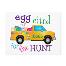 イースターカラフルエッグ狩りバニートラック