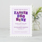 イースターカラフルエッグ狩りペナント招待状 招待状 (スタンド正面)