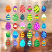 イースターカラフルエッグ ウィンドウサイン (シート2)