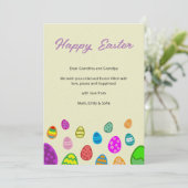 イースターカラフルエッグ シーズンカード (スタンド正面)