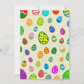 イースターカラフルエッグ シーズンカード (裏面)
