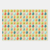 イースターカラフルエッグ ラッピングペーパーシート (正面3)