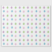 イースターカラフルエッグ ラッピングペーパー (フラット)