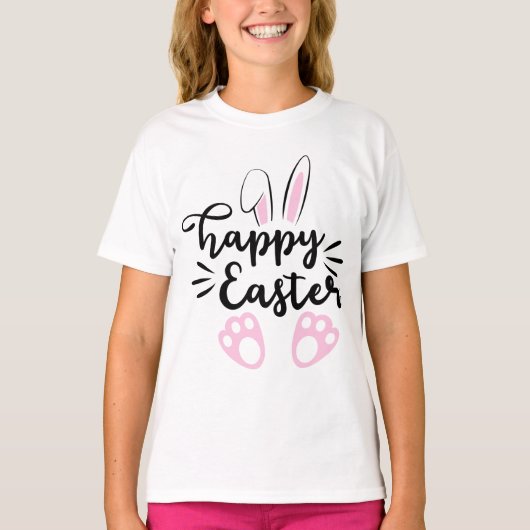 イースターカラフルエッグTシャツ Tシャツ (正面)