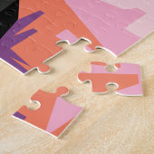 イースターカラフルポップ・アートの島 ジグソーパズル (側面)