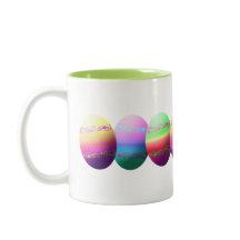 イースターカラフル卵を染色