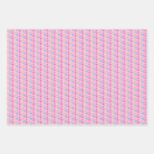 イースターカラフル卵パターンの包装紙シート ラッピングペーパーシート (正面)