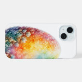 イースターカラフル卵 iPhone 15ケース (裏面横)