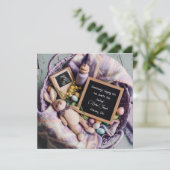 イースターカラフル妊娠のお知らせ シーズンカード (スタンド正面)