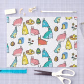 イースターカラフル 薄葉紙 (クラフト)