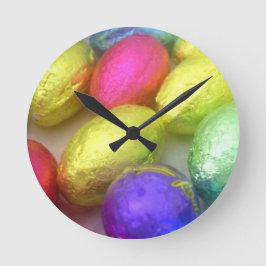 'イースターカラー'ウォールクロック ラウンド壁時計