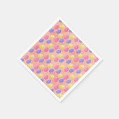 イースターカラー卵 スタンダードカクテルナプキン (角)