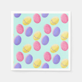 イースターカラー卵 スタンダードカクテルナプキン