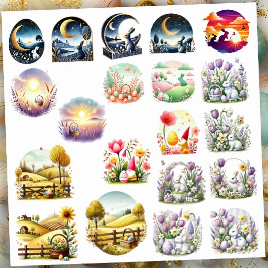 イースターカントリーシーン シール