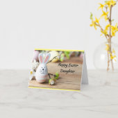 イースターカードで、当社または私の特別な**娘**様へ カード (黄色い花)