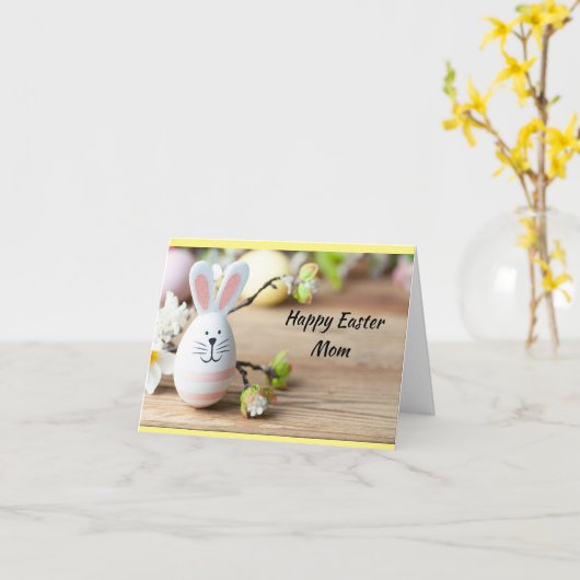 イースターカードで**MOM**をお使いの方へ カード (黄色い花)