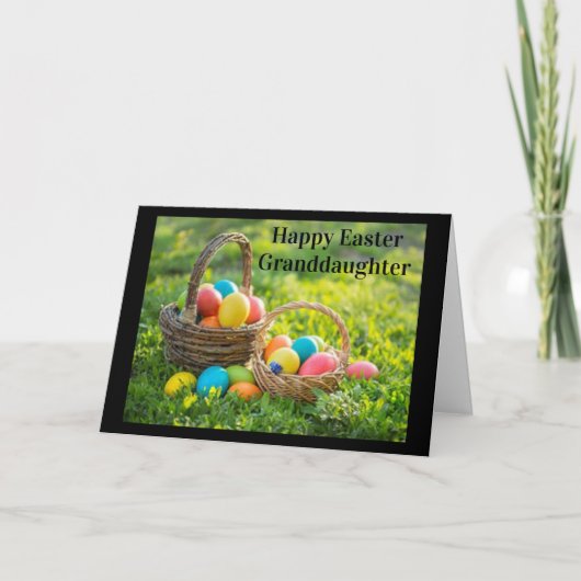 イースターカードに「HOP TO IT GRANDDUTER」おもしろいあり カード (正面)